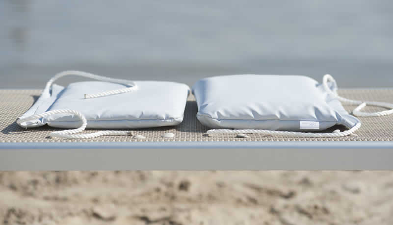 Cuscino Refrigerato aggancio con cima nautica pvc