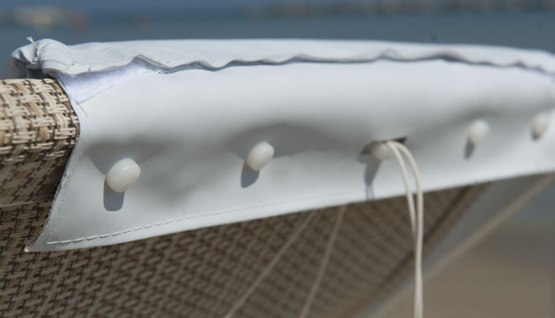 Cuscino Refrigerato aggancio con cima nautica pvc